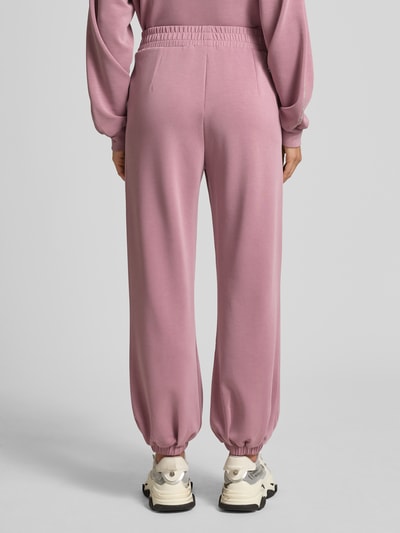EA7 Emporio Armani Sweatbroek met elastische band Rosé - 5