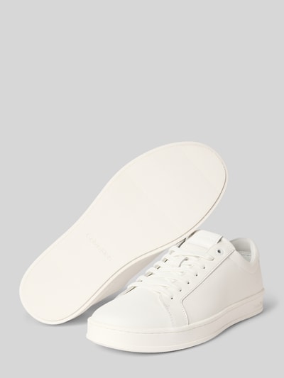 CK Calvin Klein Sneaker mit glatter Sohle Weiss 4