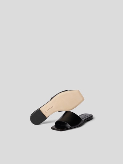 Aeyde Slides aus Leder Schwarz 6