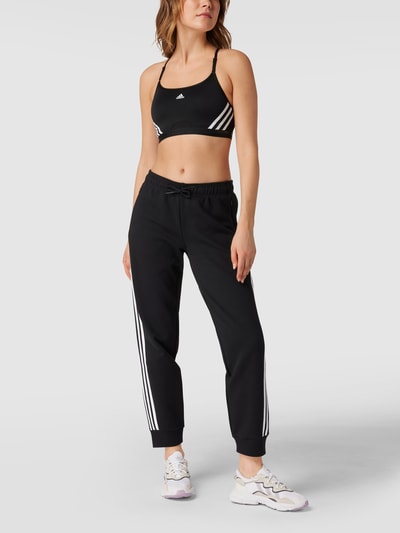 ADIDAS SPORTSWEAR Bralette mit Label-Streifen Black 1