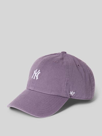 '47 Basecap mit Label-Stitching Modell 'New York Yankees' Lila 1