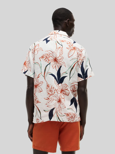 Tommy Hilfiger Relaxed Fit Freizeithemd aus reinem Leinen Offwhite 5