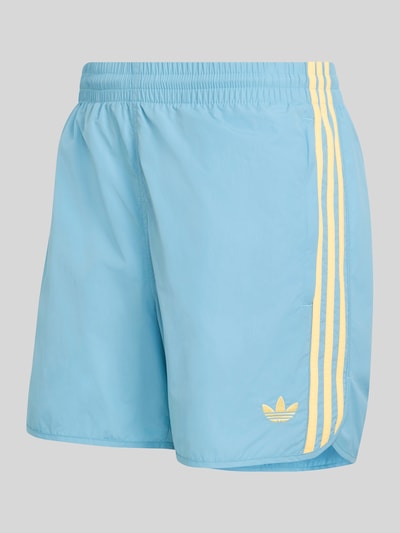 adidas Originals Regular Fit Trainingsshorts mit Logo Stitching Tuerkis 2
