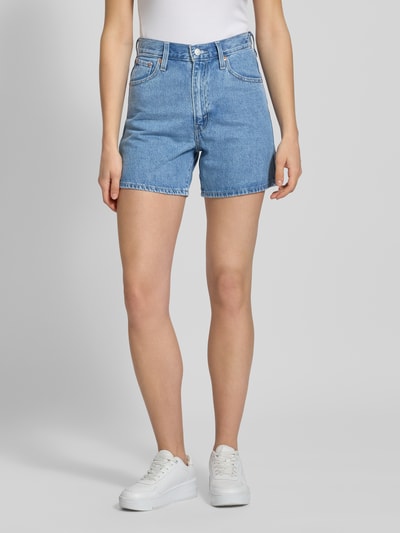 Levi's® Jeansshorts mit Eingrifftaschen Modell 'CINCH' Hellblau 4