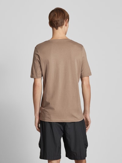 PUMA PERFORMANCE T-Shirt mit Label-Print Taupe 5