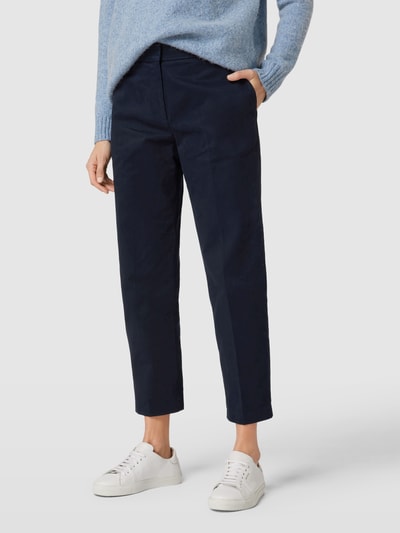 Tommy Hilfiger Stoffen broek met labeldetail, model 'ESSENTIAL' Marineblauw - 4