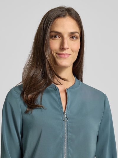 Vero Moda Regular Fit Blouson mit Reißverschluss Modell 'COCO' Petrol 3