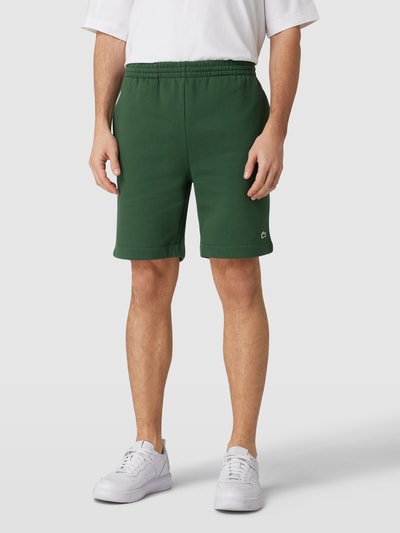 Lacoste Regular Fit Shorts mit elastischem Bund Gruen 4