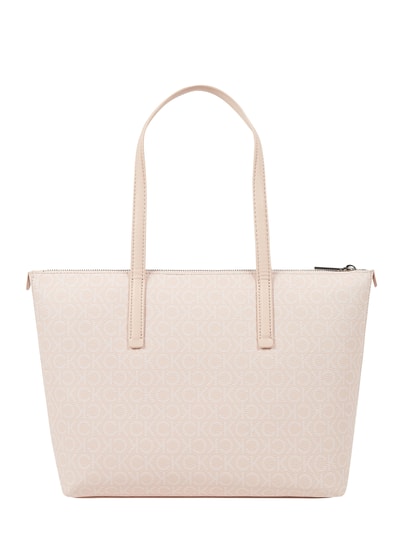 CK Calvin Klein Shopper mit Logo-Muster  Hellrosa 6