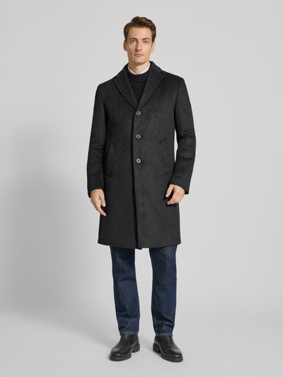 CG - Club of Gents Lange jas met steekzakken, model 'MANFRED' Zilver - 4