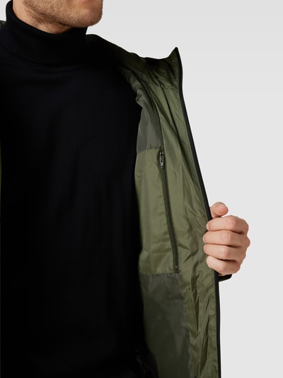 CARS JEANS Steppjacke mit Label-Patch Modell 'Zommy' Olivgrün 3