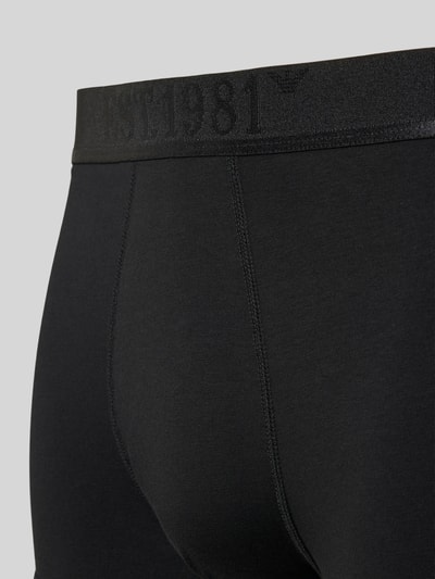 Emporio Armani Trunks mit elastischem Label-Bund im 3er-Pack Black 2