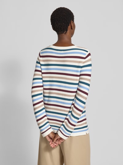 Tom Tailor Regular Fit Pullover aus reiner Baumwolle Hellblau 5