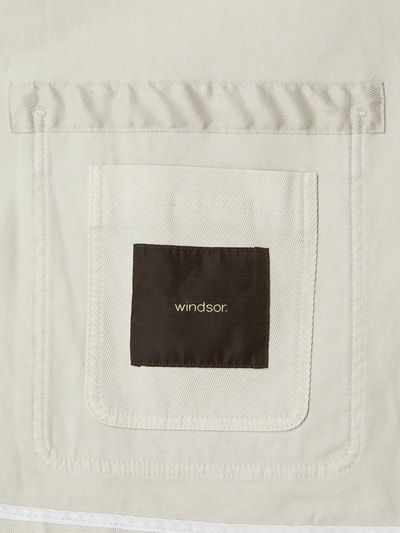 Windsor Jack met borstzak, model 'Ariano' Offwhite - 7