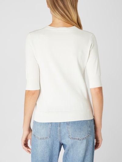 MaxMara Leisure Pullover aus Viskosemischung Modell 'Ortsei' Ecru 5