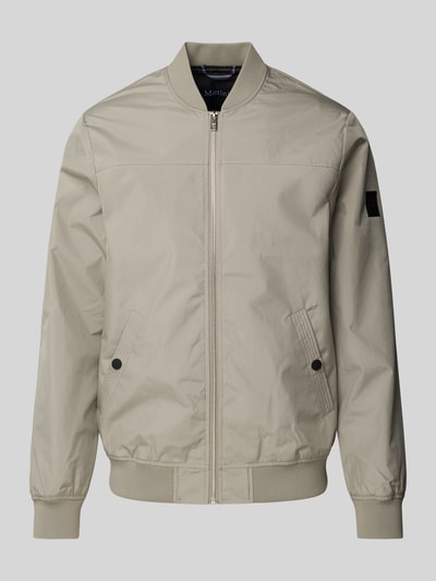 Matinique Blouson mit Reißverschluss Modell 'clay' Taupe 2