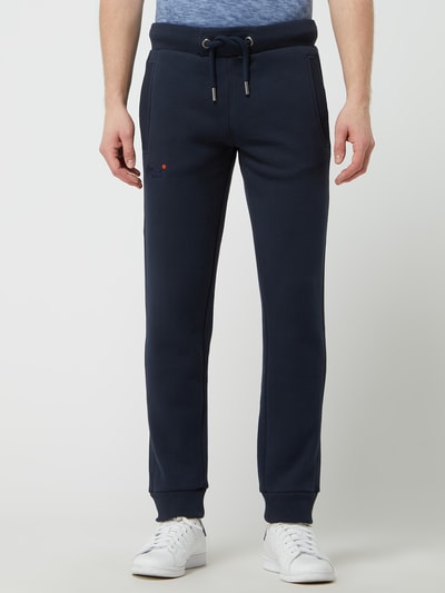 Superdry Sweatpants aus Baumwollmischung Marine 4