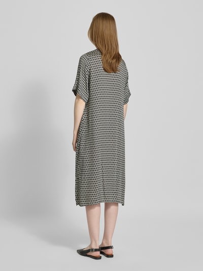 Smith and Soul Sukienka midi z dekoltem w serek Czarny 5