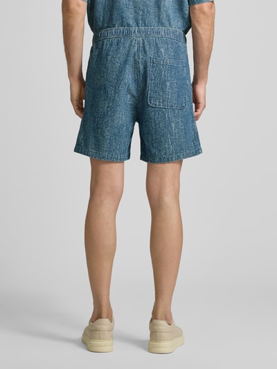 Samsøe Samsøe Shorts mit elastischem Bund Blau 5