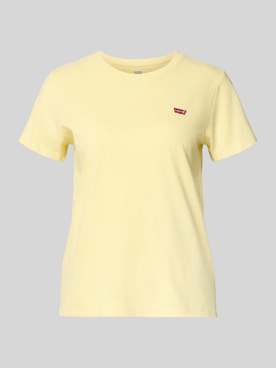 Levi's® Regular Fit T-Shirt aus reiner Baumwolle Pastellgelb 2