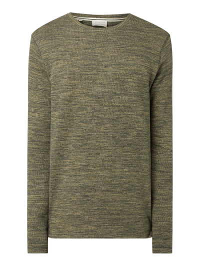 Selected Homme Sweatshirt van biologisch katoen, model 'Jay' Groen - 2