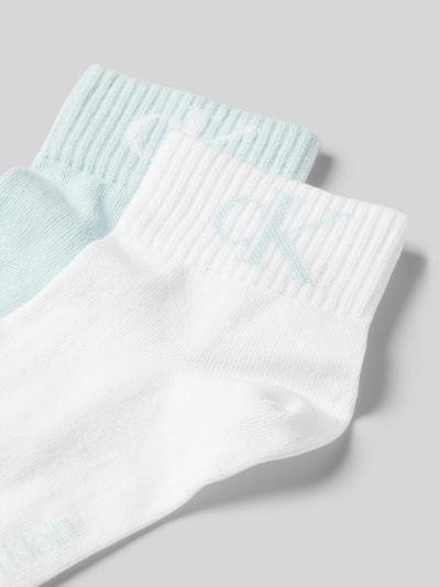 Calvin Klein Jeans Socken mit Label-Details im 2er-Pack Hellrosa 2