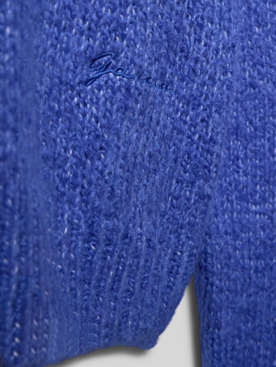 Garcia Strickpullover mit gerippten Abschlüssen Royal 2
