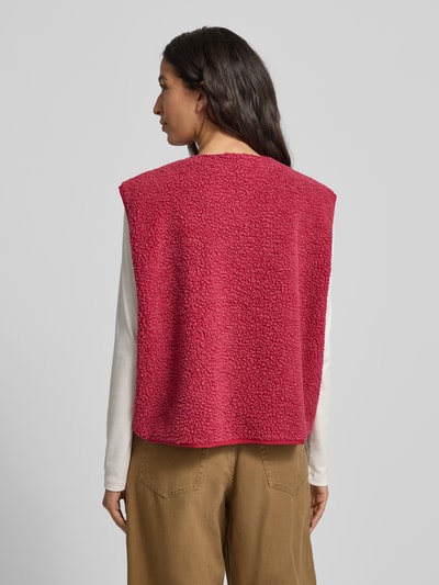 American Vintage Gilet van teddybont, model 'HOKTOWN' Felroze - 5