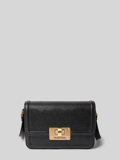 VALENTINO BAGS Umhängetasche mit Strukturmuster Modell 'FLOREN' Black 1