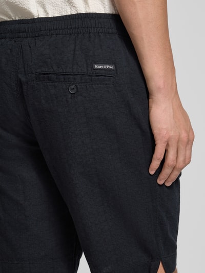 Marc O'Polo Relaxed Fit Bermudas aus reiner Baumwolle Black 3