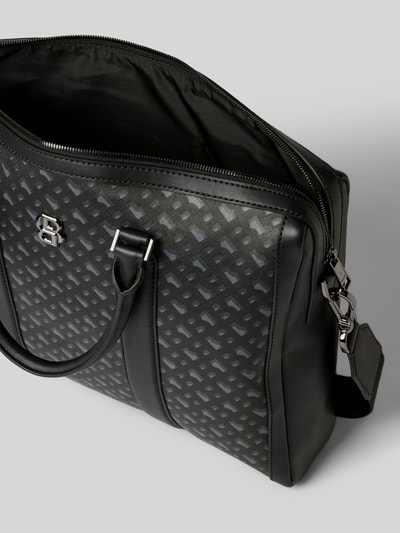 BOSS Laptoptasche mit Label-Applikation Modell 'ICON' Anthrazit 5