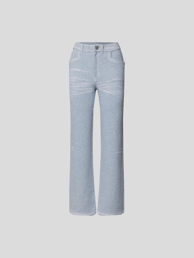 Barrie Hose im Distressed-Look Jeansblau 2