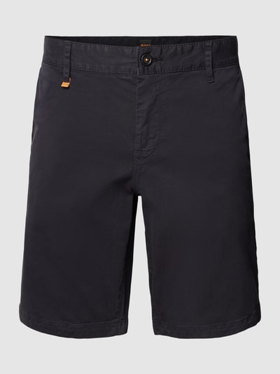 BOSS Orange Slim Fit Chino-Shorts mit Eingrifftaschen Black 2