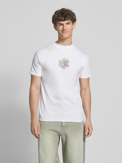 SANTA CRUZ T-Shirt mit Label-Print Weiss 4