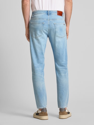 BOSS Orange Regular fit jeans van katoenmix, model 'REMAINE BO' Jeansblauw - 5