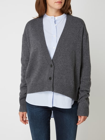 Drykorn Cardigan mit 2-Knopf-Leiste Dunkelgrau Melange 4