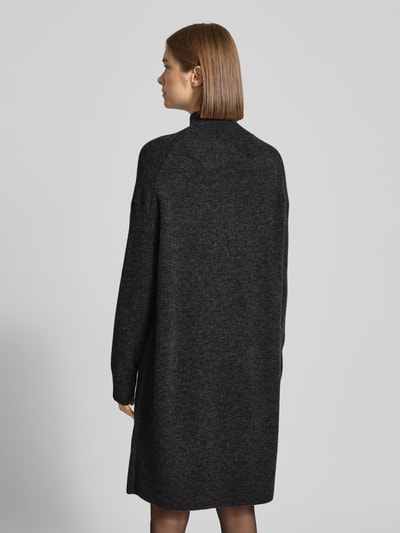 Marc O'Polo Denim Oversized gebreide jurk van scheerwolmix Antraciet - 5