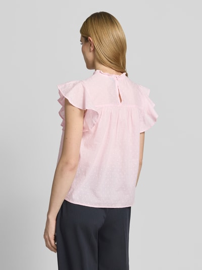 VERO MODA Regular Fit Blusentop aus reiner Baumwolle Modell 'TRINE' Rosa 5