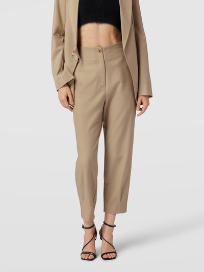 Second Female Broek met Franse steekzakken Beige - 4