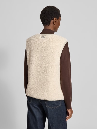 Lanius Keerbaar gilet met blinde sluiting Steengrijs - 5