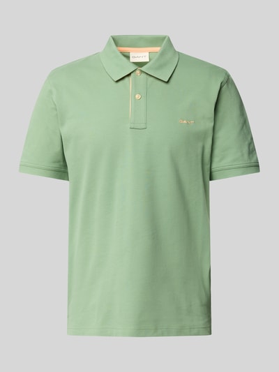 Gant Regular Fit Poloshirt mit Label-Stitching Lind 2