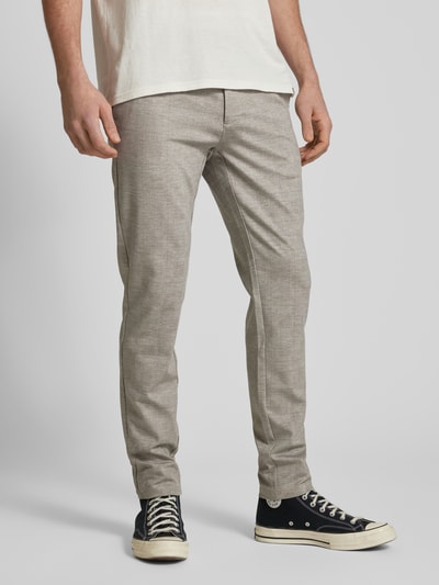 Only & Sons Slim Fit Chino mit Gürtelschlaufen Modell 'MARK' Beige 4