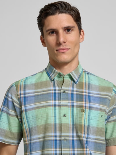 Lerros Straight Fit Freizeithemd mit Kentkragen Mint 3