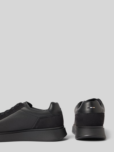 BOSS Lage sneakers van echt runderleer, model 'BULTON_RUNN'  - 2