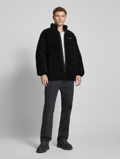 Tommy Jeans Jacke mit Teddyfell Black 1