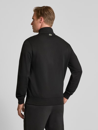 Lacoste Regular Fit Sweatshirt aus reiner Baumwolle Modell 'HERITAGE' Black 5