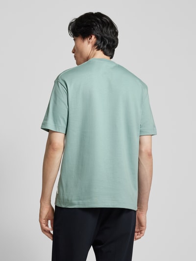 Marc O'Polo T-shirt met ronde hals Oceaanblauw - 5