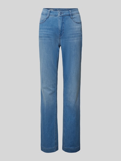 MAC Bootcut jeans met motiefstitching, model 'DREAM WONDERLIGHT' Blauw - 2