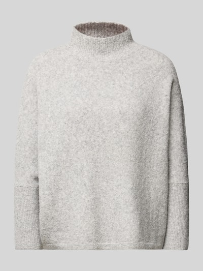 Someday Gebreide pullover met turtleneck, model 'Tiola' Lichtgrijs - 2