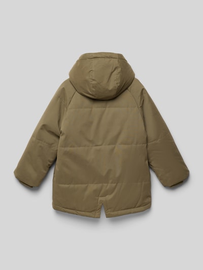 Lil Atelier Parka mit Pattentaschen Modell 'GODO' Oliv 3